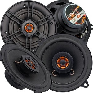 Audiobank AB502S 5.25 Inches 450 Watt Max Power 2-Way Car Audio Stereo Coaxial Speaker (1 Pair) - 2 Speakers - 1 of 4