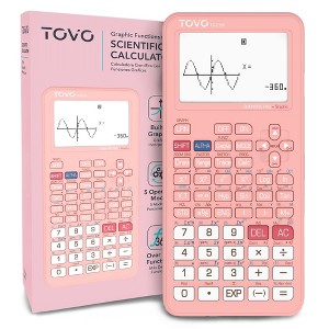 TOVO Scientific Graphing Calculator, 360 Functions, Large Screen, Intuitive UI, for High School, Advanced Math & Beginners, TS259 - 1 of 4