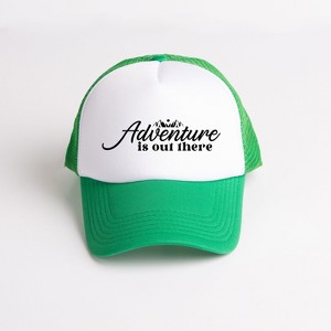 Simply Sage Market Adventure Is Out There Adult Foam Trucker Hat - 1 of 3