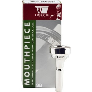 Denis Wick DW5881-3B Silver-Plated Cornet Mouthpiece - 1 of 4