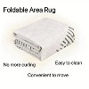 Garvee Modern Abstract Area Rug,Low Pile Rug -Non Slip Non Shedding Rug,Soft Floor Carpet Foldable Thin Rug - 4 of 4