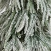 Nearly Natural 4' Flocked Down Swept Artificial Christmas Tree with 110 LED Lights - 2 of 4