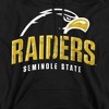 Seminole State College Official Distressed Primary Logo Adult Pull-Over Hoodie - 2 of 4