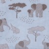 Little Love by NoJo Super Soft Blue and Grey Elephant Plush Baby Blanket - 3 of 3