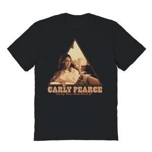 Carly Pierce Men's Triangle Photo Short Sleeve Graphic Cotton T-Shirt - 1 of 2
