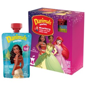 Danimals Kids' Squeezable Yogurt - 14oz/4ct - 1 of 4