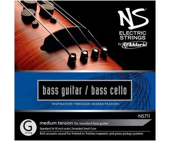 D'Addario NS Electric Bass Cello / Electric Bass G String