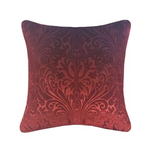 20"x20" Oversize Embossed Panne Velvet Square Throw Pillow - Edie@Home - 1 of 4