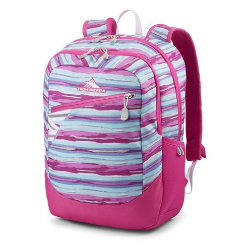 High sierra 2024 backpack pink