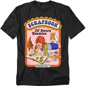 Men's Steven Rhodes Scrapbook of Sworn Enemies T-Shirt - 1 of 4