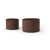 NicBex Modern Round Coffee Table Set of 2 with Solid Frame for Living Room and Leisure Area - 3 of 4