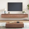 Etelifrank Modern Floating TV Stand With 3 Drawers - 2 of 4