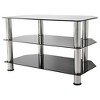 AVF Glass Shelves TV Stand for TVs up to 42" Black - 3 of 4