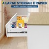 Acekool 2-in-1 Cat Litter Cabinet - Hidden Box with Scratching Posts & Storage Drawer - 3 of 4