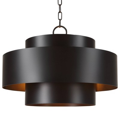 Uttermost Youngstown 20"W Rich Dark Bronze 4-Light Pendant