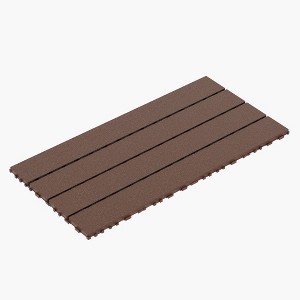 GlasFlength Carpet Tiles 24 Pack 2FT Interlocking Deck Tiles, DIY Flooring for Patio Poolside Balcony Backyard, Multicolored, 24"*12"*0.8" - 1 of 4
