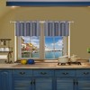 PiccoCasa Window Rod Pocket Valance Thermal Insulated Curtain Panels 2Pcs - 4 of 4
