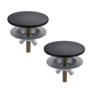 Sink Hole Cover 2-Pack – 2 Inch Deck Plate for Kitchen or Bathroom Faucet - 1 of 4