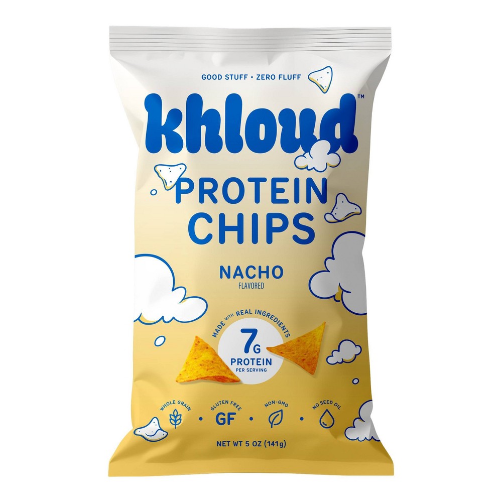 Khloud Nacho Protein Tortilla Chips - 5oz