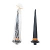 Storied Home Unscented Witch Hat Shaped Taper Candle, Black and Orange - 2 of 3