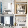 Adjustable shower curtain rod, 32 to 84 inches, stainless steel - 4 of 4