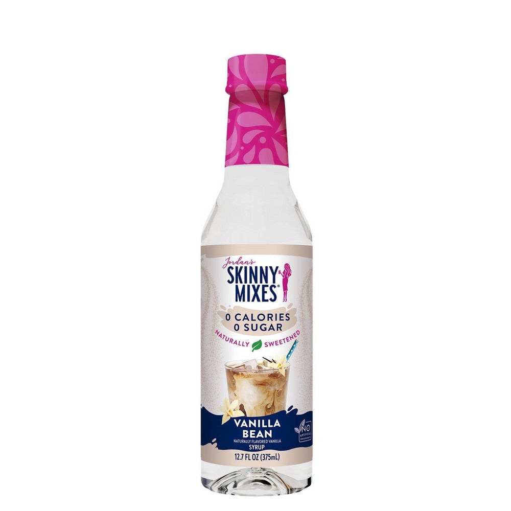 Jordan's Skinny Syrups Naturally Sweetened Skinny Syrups Vanilla Bean - 12.7oz