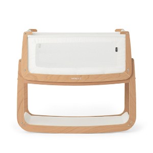 SnuzPod5 Bedside Bassinet Natural - 1 of 4