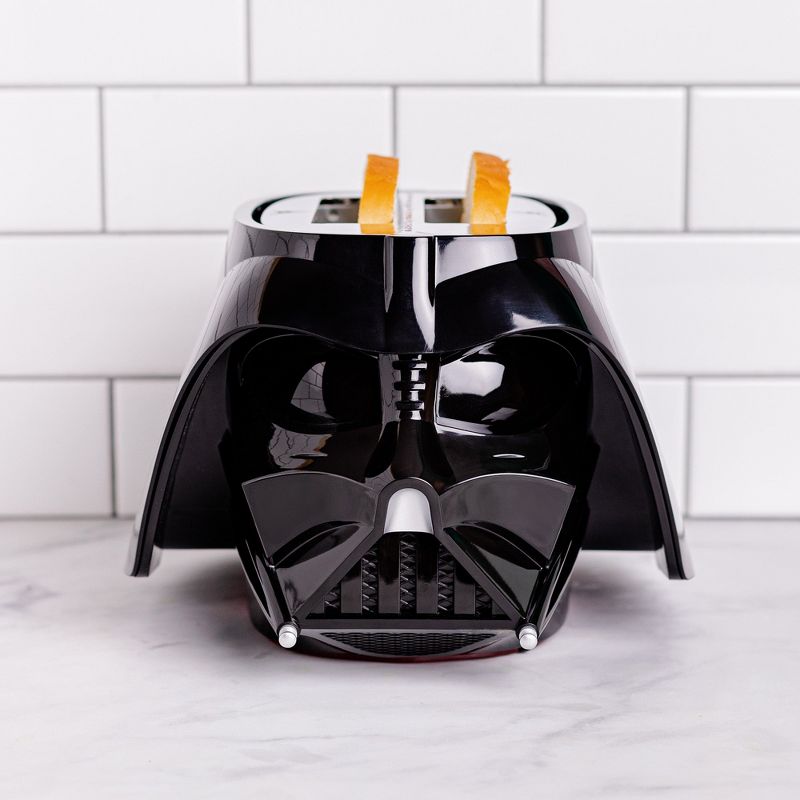 Uncanny Brands Star Wars Darth Vader Halo Toaster, 1 of 10