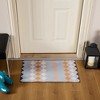 VECELO Front Door Mat Welcome Mat, Absorbent Muddy Kitchen Rugs, Non-Slip Rubber Backing Doormat - 4 of 4