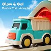 iPlay, iLearn Electric Train Set for Kids 3-5, Toddler Magnetic Train Trailer Track & Car Tracks Toys - 3 of 3
