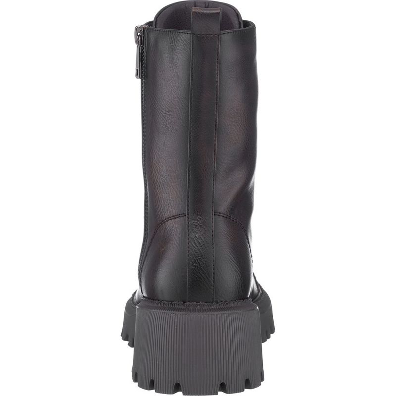 GC Shoes McKay Lace-Up Zipper Accent Combat Boots, 3 of 6