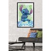 Trends International Disney Lilo and Stitch - Flowers Framed Wall Poster Prints - 2 of 4