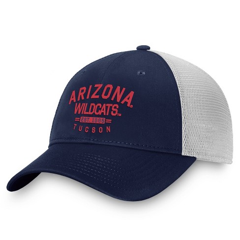 Ncaa Arizona Wildcats Finesse Unstructured Trucker Soft Mesh Back Hat ...