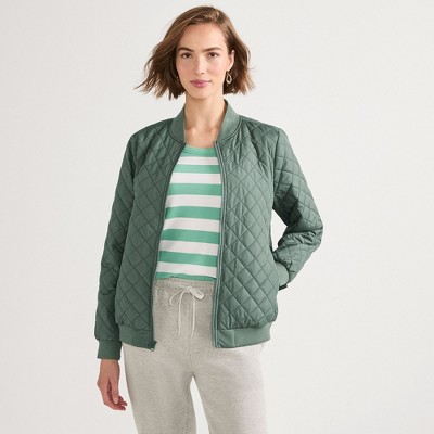 Lands' End Women's FeatherFree Insulated Bomber Jacket