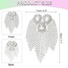 Unique Bargains Elegant Shiny DIY Applique Rhinestone Patches 2 Pcs - 2 of 4