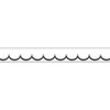 Teacher Created Resources® White with Black Scalloped Magnetic Border, 24 Feet - 3 of 3