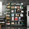 NicBex 82.00" 6-Tier Bookshelf with Adjustable Shelves & Wheels Bookcases for Living Room Home Office - 3 of 4