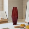 Uniquewise Bamboo Cylinder Shaped Floor Vase - Handcrafted Tall Decorative Vase - Ideal for Dining Room, Living Room, and Entryway - 2 of 4