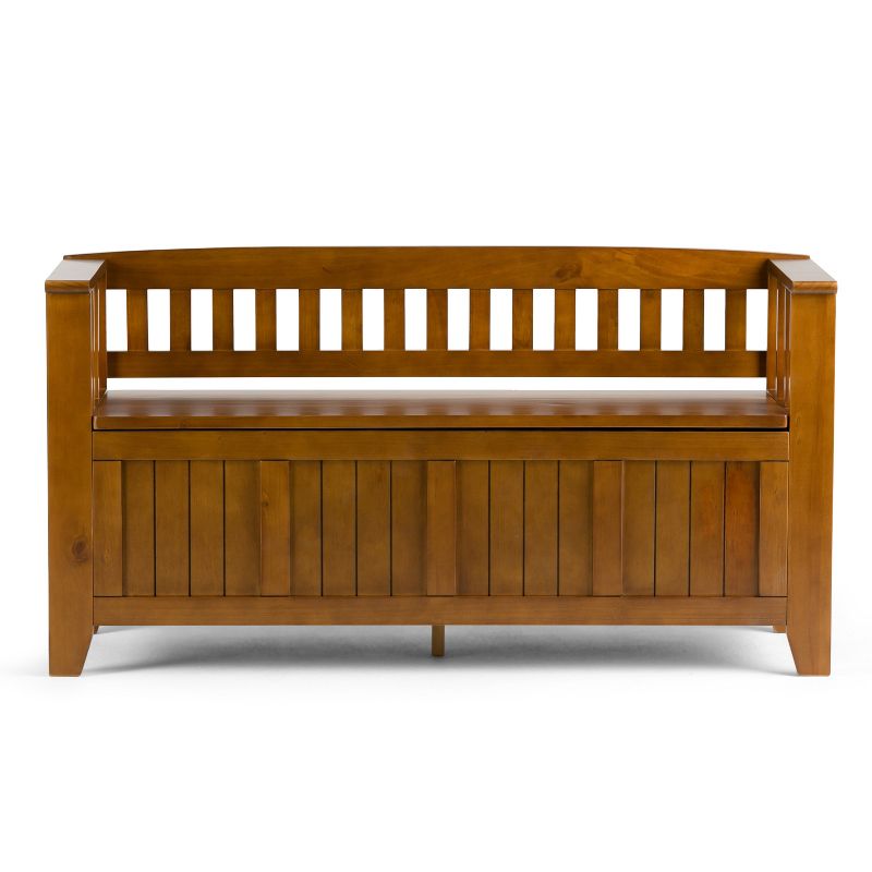 Normandy Solid Wood Entryway Storage Bench - Wyndenhall, 5 of 11