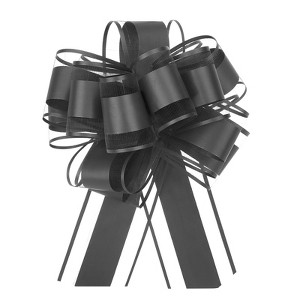 Unique Bargains Large Big Pull Bow Glitter Gift Wrapping Ribbon for Wedding 10 Pcs - 1 of 4