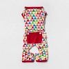 Colorful Triangle Print Dog and Cat Pajamas - Wondershop™ - image 2 of 4