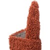 Unique Loom Solid Shag Solid Indoor Woven Area Rug - 3 of 4