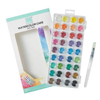  Dyvicl Watercolor Paint Set, 72 Assorted Watercolors in Tin Box  with Water Brushes Sketch Set Protable Watercolor Travel Set for Kids,  Adults, Beginners, Artists Painting : Arts, Crafts & Sewing