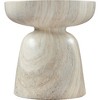 Meridian Furniture,Avellino Marble Finish Concrete End Table - 3 of 4