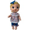 Doll Clothes Superstore Handmade Sweet Top with Coordinating Shorts for 12-Inch Baby Alive and Little Baby Dolls - 2 of 4