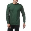 Pro Club Men's Heavyweight Cotton Long Sleeve Crew Neck T-Shirt - 4 of 4