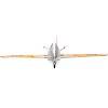 Brewster F2A Buffalo Fighter Aircraft "USS Saratoga" (1939) "Oxford Aviation" 1/72 Diecast Model Airplane by Oxford Diecast - 4 of 4
