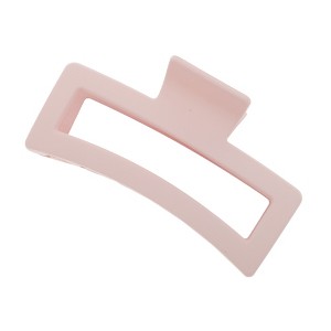 Unique Bargains Fashion Rectangle Frosted Hair Clips 1 Pc - 1 of 4