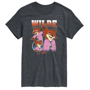 Men's - Disney - Wilde Bootleg Short Sleeve Graphic T-Shirt - 1 of 4