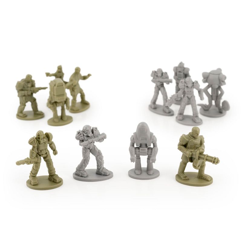 Toynk Fallout Nanoforce Series 1 Army Builder Figure Collection - Bagged Version 3, 4 of 8